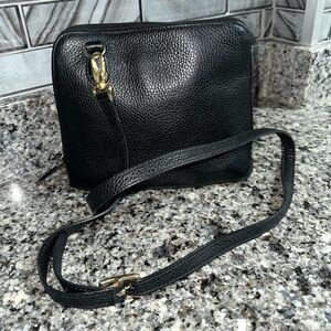 Buti Black Leather Crossbody Bag Retail $525.00